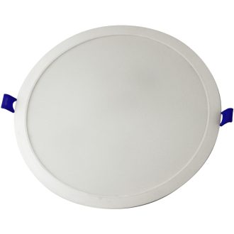   Avide LED Beépíthető Kerek Mennyezeti Lámpa Műanyag 24W CW 6400K (AMRPCW-R-24W-PC)