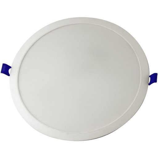Avide LED Beépíthető Kerek Mennyezeti Lámpa Műanyag 24W CW 6400K (AMRPCW-R-24W-PC)