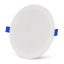 Avide LED Beépíthető Kerek Mennyezeti Lámpa Műanyag 12W NW 4000K (AMRPNW-R-12W-PC)