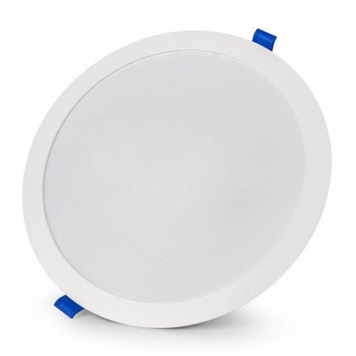 Avide LED Beépíthető Kerek Mennyezeti Lámpa Műanyag 18W WW 3000K (AMRPWW-R-18W-PC)