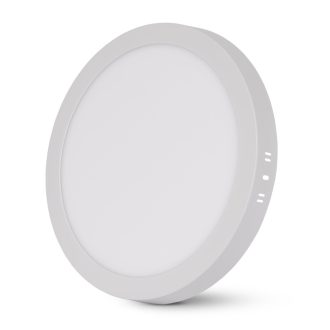   Avide LED Falra Szerelhető Kerek Mennyezeti Lámpa ALU 24W CCT IP44/IP20 (AMSMPCCT-R-24W-ALU44)