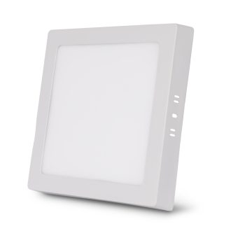   Avide LED Falra Szerelhető Négyzetes Mennyezeti Lámpa ALU 18W CCT IP44/IP20 (AMSMPCCT-S-18W-ALU44)