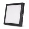 Avide LED Falra Szerelhető Négyzetes Mennyezeti Lámpa ALU 24W CCT IP44/IP20 Fekete (AMSMPCCT-S-24W-ALU44-B)