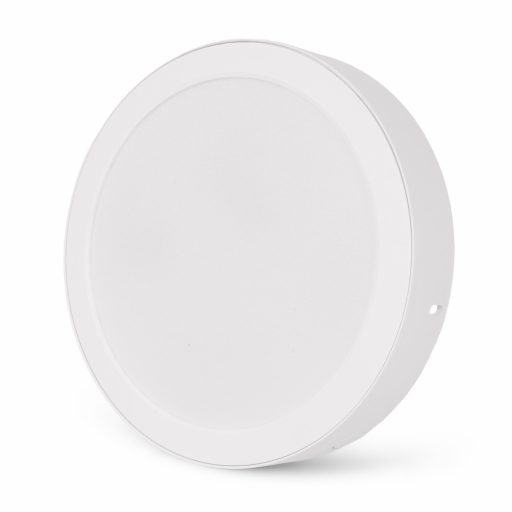 Avide LED Falra Szerelhető Kerek Mennyezeti Lámpa Műanyag 15W NW 4000K (AMSPNW-R-15W-PC)