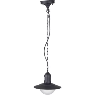   Avide kültéri függeszték lámpa Imperial 1xE27 IP44 fekete (AOLHE27-IMP-B)