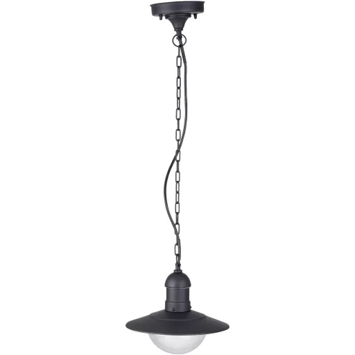 Avide kültéri függeszték lámpa Imperial 1xE27 IP44 fekete (AOLHE27-IMP-B)