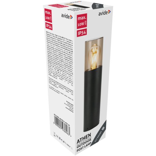 Avide kültéri álló lámpa Athen 1xE27 300mm IP54 (AOLPE27-ATH-30)
