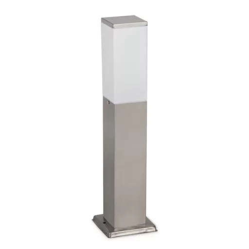 Avide kültéri álló lámpa Panama 1xE27 500mm IP44 Szatén Nikkel (AOLPE27-PAN-SN)