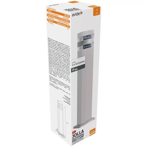Avide kültéri álló lámpa Jolla LED 2W NW 500mm IP44 Szatén Nikkel (AOLPL-JL-NW-SN)
