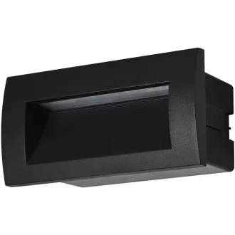   Avide kültéri lépcső lámpa beépíthető Lagos LED 3W WW IP54 140mm (AOLS3WW-LAGL)