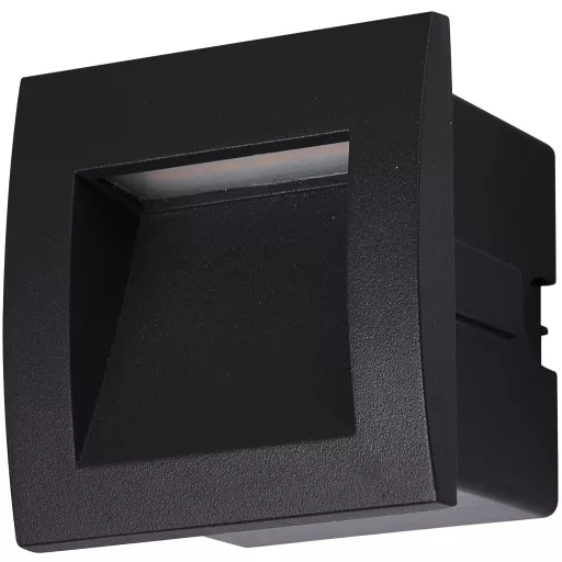 Avide kültéri lépcső lámpa beépíthető Lagos LED 3W WW IP54 90mm (AOLS3WW-LAGS)