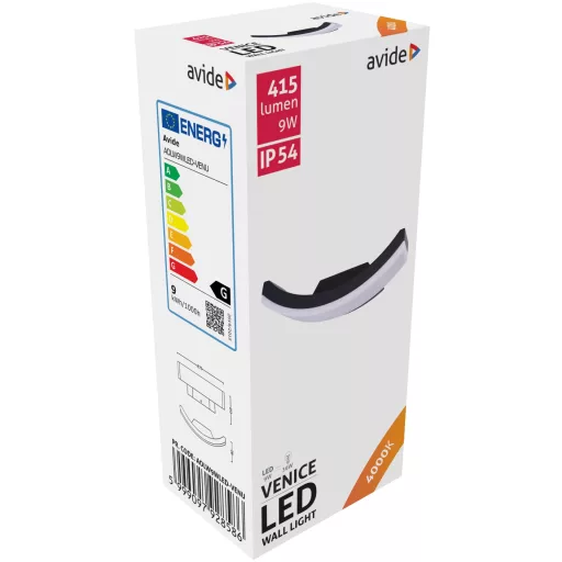 Avide kültéri fali lámpa Venice LED 9W NW IP54 (AOLW9WLED-VENU)