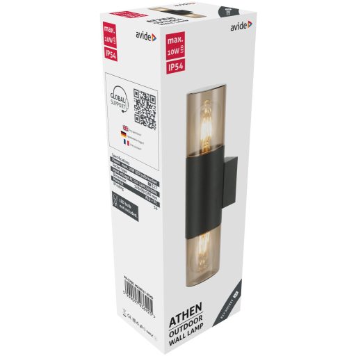 Avide kültéri fali lámpa Athen 2xE27 IP54 (AOLWE27-ATHD)