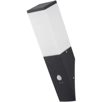   Avide kültéri fali lámpa Panama 1xE27 PIR IP44 Fekete (AOLWE27-PAN-S-B)
