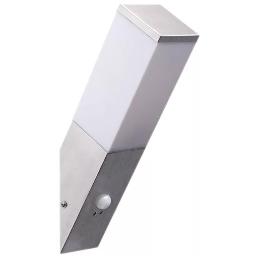 Avide kültéri fali lámpa Panama 1xE27 PIR IP44 Szatén Nikkel (AOLWE27-PAN-S-SN)