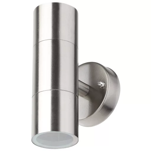 Avide kültéri fali lámpa Peka 2xGU10 IP44 Szatén Nikkel (AOLWGU10-PED-SN)