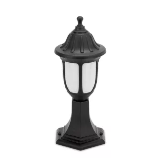   Avide Kültéri Álló Lámpa Mateo-S 430mm 1xE27 Fekete IP44 (AOPLS-1XE27-MAT)