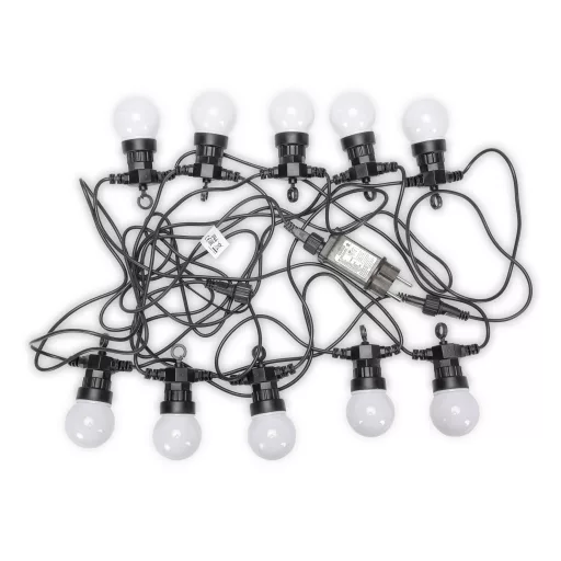 Avide Kültéri Füzér 5m RGB Sorolható Távirányítóval *Sérült Csomagolás* (AOS10LE40LR-RGB-SCS)