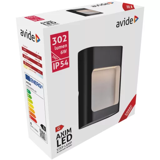 Avide kültéri lépcső lámpa Axim LED 6W WW IP54 (AOSL6WW-AX)