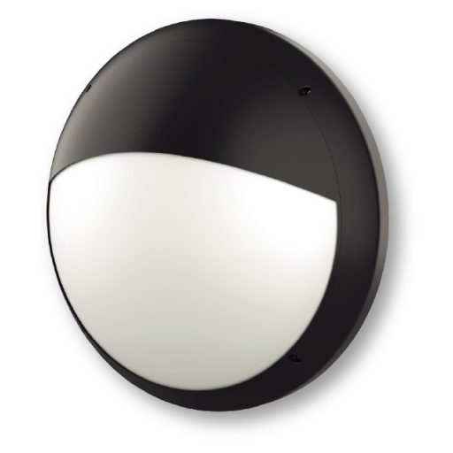 Avide Cseppálló Mennyezeti Lámpa Félárnyékoló Gyűrű 30cm Fekete (AVIDE MARS 20W és 25W-hoz) (ATBHL-SS-30)