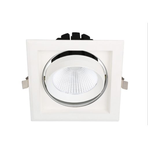 Avide LED Downlight Sein Négyzetes 1x30W IP20 2800lm 20° NW 4000K (ATDL20NW-1X30-SE)