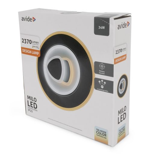 Avide Fali Design Oyster Milo mini 3 kapcsolós mód (AWDO3S-MILO)