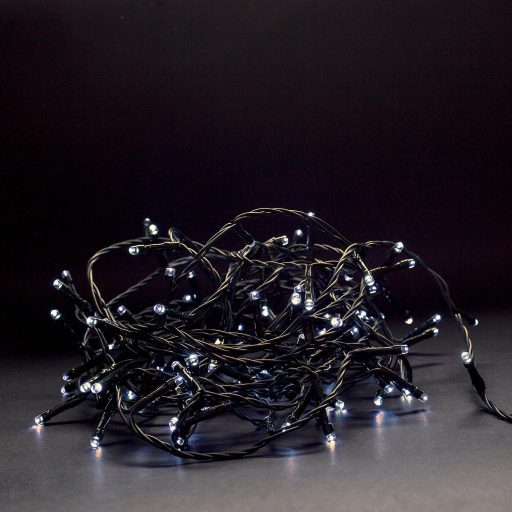 Entac Karácsonyi IP44 240 LED Sorolható  Füzér WW 24m adapter nélkül (ECL-240-WW-L)