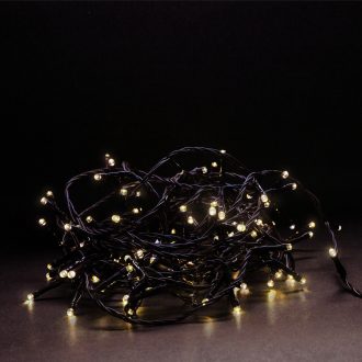   Entac Karácsonyi IP44 240 LED Sorolható Füzér WW 24m szett adapterrel (ECL-240-WW-LSA)