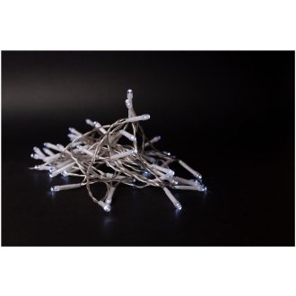   Entac Karácsonyi IP44 Füzér 48 LED Időzítővel CW 4m (3AA) (ECL-48CW-T)