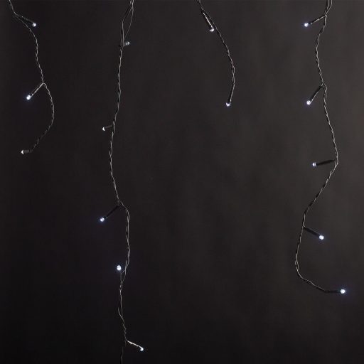 Entac Karácsonyi IP44 180 LED Jégcsapfüzér CW 4m (ECL-I180CW)