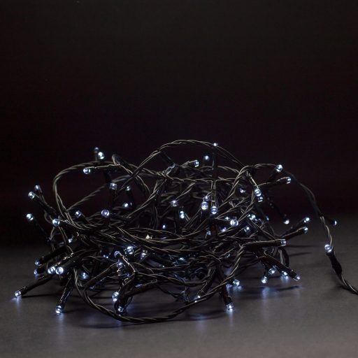 Entac Karácsonyi IP44 360 LED Sorolható Jégcsapfüzér CW 8m adapter nélkül (ECL-I360CW-L)