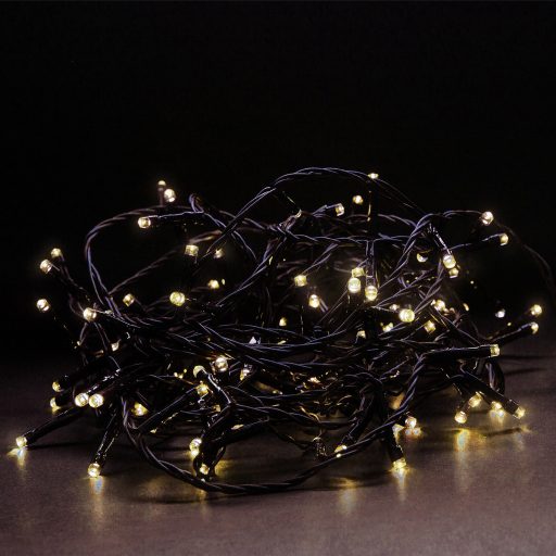 Entac Karácsonyi IP44 360 LED Jégcsapfüzér WW 8m Időzítővel (ECL-I360WW-T)