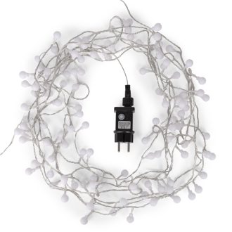   Entac Karácsonyi IP44  Fényfüzér 15mm Balls 120 LED 9m WW (ECL-PPB-120WW)