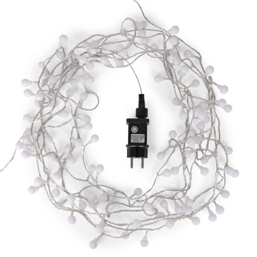 Entac Karácsonyi IP44  Fényfüzér 15mm Balls 120 LED 9m WW (ECL-PPB-120WW)