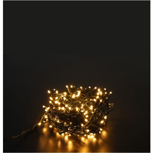 Entac Karácsonyi IP44 100 LED Füzér WW 10m Leszúrható Napelemes Konzollal (ECL-S100-WW)