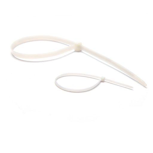 Entac Kábelkötegelő 2.5mmx150mm Fehér 50db/csomag (ECT-2.5-150-W)