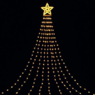   Entac Karácsonyfa LED Takaró Függöny WW IP44 300 Mikro LED 10x2.9m with 8F (ECTCL-300MWW)