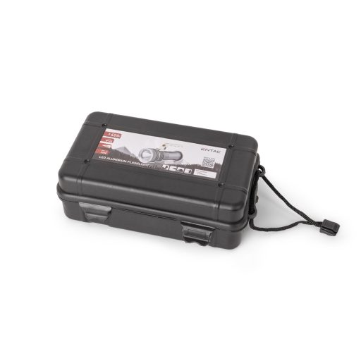 Entac Elemlámpa 5W T6 Aluminium 2x18650 és fali töltő tartozék (EFL-5W-T6-ALU)