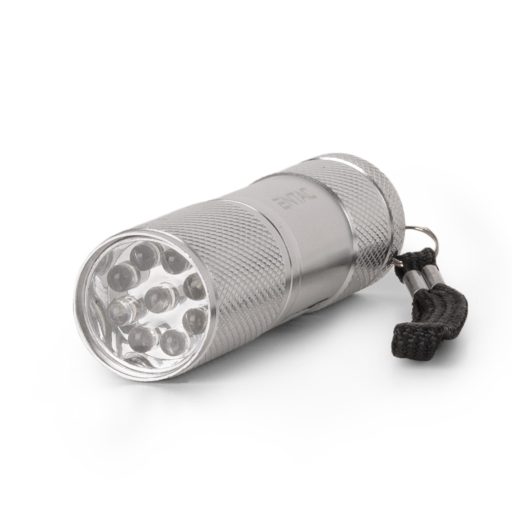 Entac Elemlámpa 1W 9LED ALU Ezüst 3xAAA nt. (EFL-9L-1W-S)