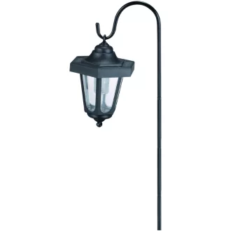   Entac Kerti Szolár Függő Lámpa Vas állvánnyal 750mm 1 LED 2db/csomag (EGSL-I1L75-B2)