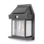 Entac Kerti Szolár Lámpa, Kerítésvilágítás, 110mm, 1db WW Filament LED (EGSL-P1FILA-11-FL-PIR)