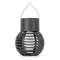 Entac Kerti Szolár Lámpa Láng Effekttel, Függő Lámpás, 6db WW SMD LED, 12db/kínáló (EGSL-P1LF-H)