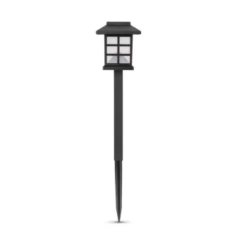   Entac Kerti Szolár Lámpa 380mm Műanyag 1 LED 12/kínáló (EGSL-P1LH38-PDQ)