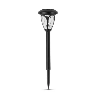   Entac Kerti Szolár Lámpa 400mm Műanyag 1 LED RGB 12/kínáló (EGSL-P1LH40RGB-PDQ)