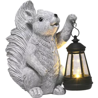   Entac Kerti Szolár Lámpa Mókuska 200mm, 1db WW SMD LED (EGSL-P1LWW-20-SQRL)