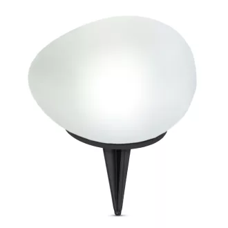   Entac Kerti Szolár Lámpa, Kavics, 140mm, 2db NW SMD LED (EGSL-P2LNW-19-STONE)