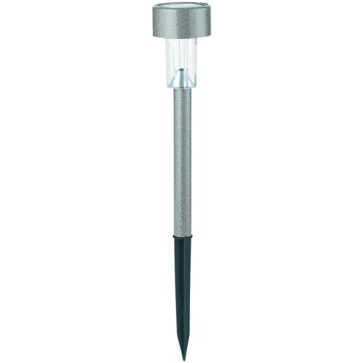 Entac Kerti Szolár Lámpa 360mm Rozsdamentes acél Szürke 1 LED 24/kínáló (EGSL-SS1LC36-G-PDQ)