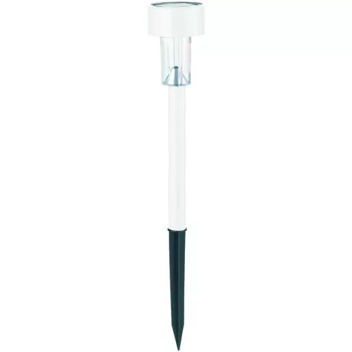 Entac Kerti Szolár Lámpa 360mm Rozsdamentes acél Fehér 1 LED 24/kínáló (EGSL-SS1LC36-W-PDQ)