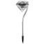 Entac Kerti Szolár Lámpa 300mm Rozsdamentes Acél Kristály forma 1 LED 4/doboz (EGSL-SS1LCR30)