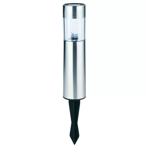 Entac Kerti Szolár Lámpa 300mm Rozsdamentes acél 1 LED 12/kínáló (EGSL-SS1LT30-PDQ)